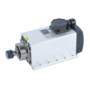 มอเตอร์แกนหมุน HQD ของแท้จากโรงงาน รุ่น ER20 3.5KW GDF53-18Z/3.5 ระบายความร้อนด้วยอากาศ 300HZ 18000RPM รูปทรงสี่เหลี่ยม MTC สำหรับเราเตอร์ HQD ของแท้จากโรงงาน - Product Image 3