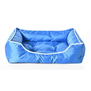 Factory Cheap Price High Quality Multi Choice Pet Warm Plush Bed Square Dog Bed