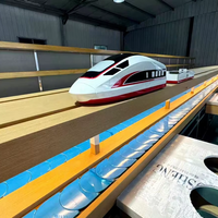 Système de train de convoyage intelligent sur rail pour la livraison automatique de nourriture, robot de service aérien pour bar à sushis