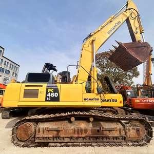 Excavadora usada original Komatsu PC460LC PC450 Excavadora hidráulica sobre orugas en buen estado a bajo precio a la venta - Product Image 4