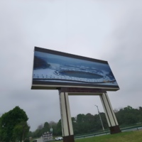 Kiosque d'affichage LED extérieur IP65 sur pied pour la location, panneau d'information intelligent 8K HDR10+ pour la publicité communautaire et les services publics