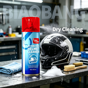 Limpiador de Cascos de Motocicleta Biaobang 450ml, Elimina Olores Desagradables, Elimina Bacterias y Refresca el Equipo - Product Image 1
