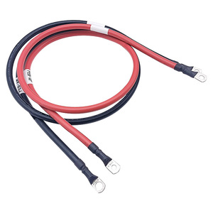 6Awg Silicone Wire <b>Battery</b> Connection Cable Red Black Ring <b>Terminal</b> Pure Copper Conductor Ev <b>Battery</b> Interconnect - Product Image 4