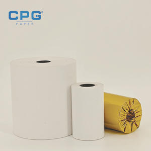 Papier thermique pour fax personnalisé, impression claire, 210 mm x 50 m, 70 g/m², papier thermique direct pour fax, immobilier - Product Image 1