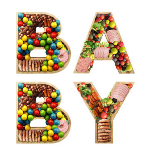 Best-seller Plateaux créatifs en bambou lettres anglaises Planches de <span class=keywords><strong>charcuterie</strong></span> Fruits secs Snack Dim Sum Assiette d'affichage Assiette à bonbons Biscuit - Product Image 5