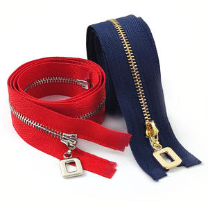 Deeppeel ZA117 40cm <span class=keywords><strong>fermeture</strong></span> à glissière en métal à extrémité ouverte pour la couture de sacs, veste en duvet, jupe, accessoires pour vêtements - Product Image 6