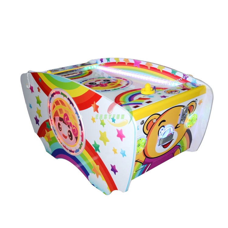 Easyfun Kids Indoor Electronic Equipment 2 Players Mini Arcade air Hockey Table Game Machine