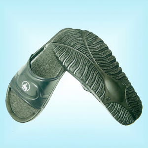 Chaussures de salle blanche ouvertes pour femmes BHO BS-415, antistatiques, tige en PVC, semelle dissipative en vinyle, résistance 10e7-10e9 Ohm, printemps-été - Product Image 1