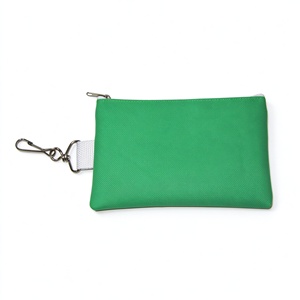 420D Oxford Neoprene <b>Water</b> Resistant Short Detachable Coin Purse Key <b>Pouch</b> Hook Custom Logo Business Promotional Travel Gift - Product Image 1