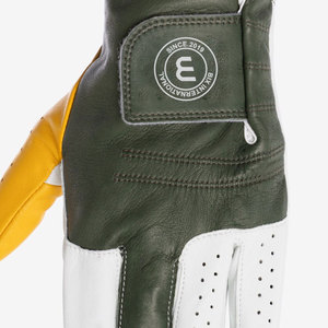 Guantes de golf suaves unisex de alta calidad con logotipo personalizado Cabretta de cuero transpirable para exteriores lavable uso manual deportivo para niños - Product Image 5