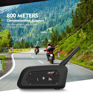 Intercomunicador <span class=keywords><strong>EJEAS</strong></span> <span class=keywords><strong>V6</strong></span> Pro Full Duplex para Casco de Motocicleta, Inalámbrico y Resistente al Agua - Product Image 2