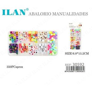 ILAN Set di Perline per Artigianato 350P Caprox 6.8x13.2Cm - Product Image 3