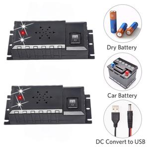 Repelente Ultrasónico de Roedores con Luz Estroboscópica para Motores de Automóviles, Uso en Interiores y Exteriores, Control de Animales, Hogar, Cocina, Garaje, Oficina - Product Image 1