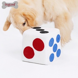 Écologique Chien Formation Snuffle Food Toys Big Pet Toys Dice Design Mousse Matériel Fourni pour le travail du nez Propriétaires d'animaux - Product Image 3