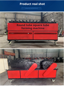 Hàn ống cuộn hình thành máy rãnh ống nhôm làm cho máy vuông hình chữ nhật tròn hình bầu dục đặc biệt hình thành ống - Product Image 3