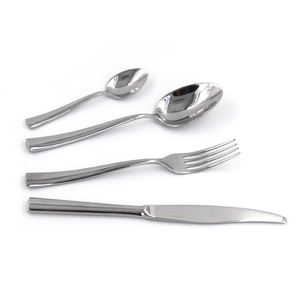 HOMEFELT Juego <span class=keywords><strong>de</strong></span> Cubiertos <span class=keywords><strong>de</strong></span> Acero Inoxidable, Cubiertos Chapados en Oro Brillante, <span class=keywords><strong>Caja</strong></span> <span class=keywords><strong>de</strong></span> <span class=keywords><strong>Madera</strong></span>, 24 Unidades - Product Image 5