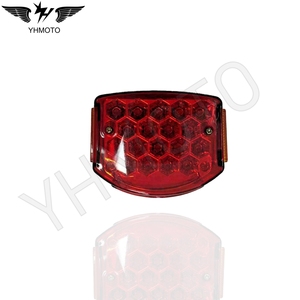 ไฟท้ายมอเตอร์ไซค์ YHMOTO แบบ LED พร้อมไฟเบรกและแผ่นสะท้อนแสง สำหรับรถมินสค์ 125 ซีซี และคาร์พาเทียนส์ 50 ซีซี - Product Image 6
