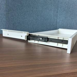 Bảng kim loại, máy tính bàn kệ sách lưu trữ dưới bàn văn phòng, có thể được khóa và phân vùng ngăn kéo - Product Image 2