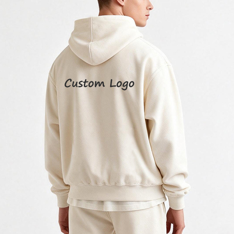 Cotton Heavyweight Oversized Printed Hoodie