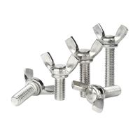 Tornillo de mariposa para cámara 1/4-20 con mango en T de aluminio y perno de acero inoxidable, tornillo de montaje para trípode M4/M5/M6/M8, mecanizado CNC