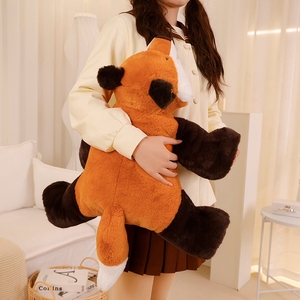 Zorro de peluche de 50cm y 65cm para niños, almohada de animales Kawaii, decoración del hogar - Product Image 5