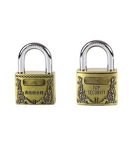 Candado de aleación de zinc antideslizante vintage con 3 Llaves de tamaño personalizado MERCADO DE Kenia gran oferta seguridad