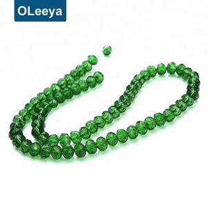 Fabricant de perles en verre cristal Oleeya Rondelle, perles en verre pour la fabrication de bijoux - Product Image 5
