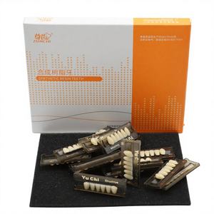 ZUNCHI Factory Dents antérieures inférieures en acrylique dentaire multicouche pour prothèse dentaire, utilisation manuelle, Classe II, Garantie 3 ans, CE ISO - Product Image 2