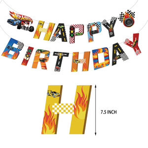 Set <span class=keywords><strong>de</strong></span> Decoración para Fiesta <span class=keywords><strong>de</strong></span> Carreras <span class=keywords><strong>de</strong></span> Autos <span class=keywords><strong>de</strong></span> Dibujos Animados, Banner <span class=keywords><strong>de</strong></span> Cumpleaños para Niño, Globo, Adorno para Pastel <span class=keywords><strong>de</strong></span> Feliz Cumpleaños, Artículos <span class=keywords><strong>de</strong></span> Fiesta - Product Image 6