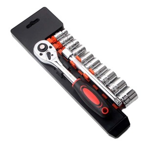 3/8 Ratchet Wrench 10mm Metric 12 Piece Set Auto Repair Tool Kit - Product Image 4