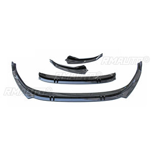 Pour Audi S3 / A3 S-Line 8Y Sportback 2021 2022 2023 : Lame de pare-chocs avant, séparateur, jupes latérales, kit carrosserie, déflecteur, protection - Product Image 3