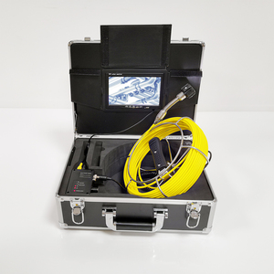 Caméra d'inspection de <span class=keywords><strong>canalisation</strong></span> industrielle, endoscope avec objectif 23 mm, écran LCD 7 pouces, câble 20 m, 1200TVL, <span class=keywords><strong>pour</strong></span> plomberie - Product Image 1