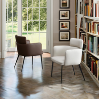 Table de salle à manger moderne de luxe en métal noir avec 4 chaises meubles en marbre de qualité pour restaurant à vendre