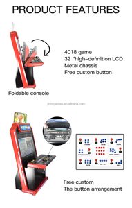 Borne d'arcade classique verticale avec 3000 jeux (Street Fighter, <span class=keywords><strong>Mortal</strong></span> <span class=keywords><strong>Kombat</strong></span>), à monnayeur, garantie 1 an - Product Image 6