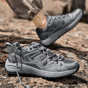 Nueva pareja <span class=keywords><strong>de</strong></span> malla <span class=keywords><strong>de</strong></span> gran tamaño transpirable deportes al aire libre zapatos <span class=keywords><strong>de</strong></span> senderismo hombres y mujeres Camping Cross-Country senderismo <span class=keywords><strong>calzado</strong></span> - Product Image 2