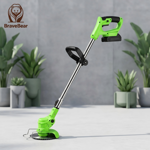 Decespugliatore a batteria BraveBear 21V 110W ad alta efficienza con batteria al litio, tagliaerba fai-<span class=keywords><strong>da</strong></span>-te con manico regolabile e lama <span class=keywords><strong>da</strong></span> 6 pollici per prato - Product Image 6