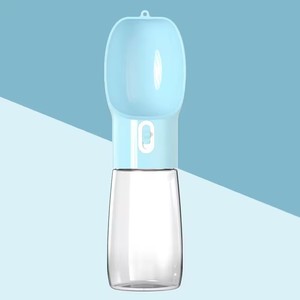 Fast Shipment Portable Pet <b>Drinking</b> Water Feeder Bowl Food Feeding Water <b>Bottle</b> for Puppy <b>Dog</b> Cat Lightweight Easy to Carry - Product Image 1