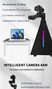 <span class=keywords><strong>Macchina</strong></span> <span class=keywords><strong>Fotografica</strong></span> Automatica di Alta Qualità FANTASY VIEW con Braccio Robotico Rotante Compatibile con iPad e SLR per Photo Booth - Product Image 5
