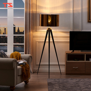 Lampada da Terra Contemporanea con Treppiede Regolabile <span class=keywords><strong>per</strong></span> Salotto di Hotel - Product Image 5