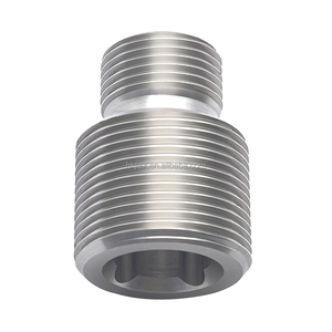 Adaptateur de filtre à huile en acier inoxydable usiné CNC 13/16-16 × 1 1/8-16, adaptateur de filtre moteur pour Duramax Cat 1R-1807 Volvo 4 - Product Image 4