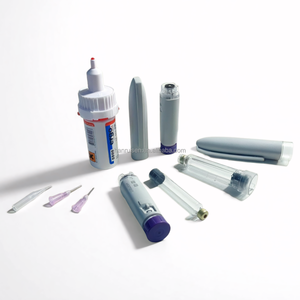 Penna Iniettore Automatica Popolare con Pulsante Viola, Dosaggio 0-1, Penna Iniettore Monouso per Fiale da 3ml - Product Image 2