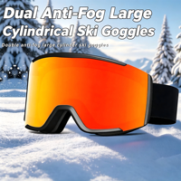Lunettes de ski légères, résistantes aux chocs, anti-buée UV400, double couche, ventilation bidirectionnelle, compatibles OTG, vente en gros