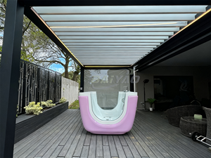 Autoportant Moderne Bulle D'ozone Acrylique Bébé Spa <span class=keywords><strong>Baignoire</strong></span> Massage Égouttoir Robinet Inclus Température Réglable Enfants - Product Image 6