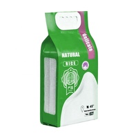 Emballage personnalisé sac de riz taille 1Kg 5 Kg 10Kg PE matériel plastique sac de sac de riz alimentaire