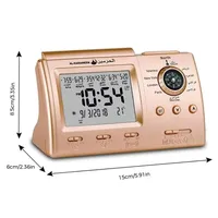 Jam Tablet Athan Azan 10.1' Kalender Digital Jam Harian untuk Hadiah Islam Hadiah Ramadan