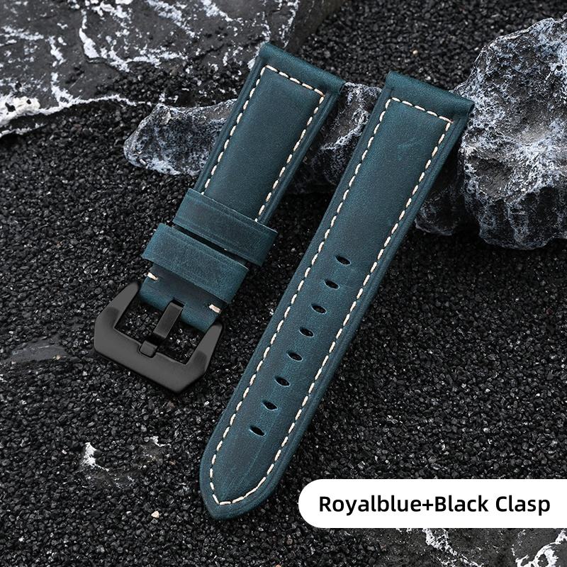 Bleu roi + Fermoir noir