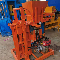 Machine de fabrication de blocs de terre, boue imbriquée au ghana