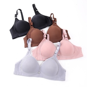 Reggiseno di fabbrica a buon mercato senza filo sottile morbida ragazza donna imbottita reggiseni di grandi dimensioni - Product Image 6