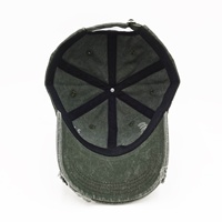 Gorra de Béisbol Deportiva de Algodón Lavado Personalizada, Sin Estructura, de 6 Paneles, de Perfil Bajo, Estilo Dad Hat, Vintage, con Logotipo Bordado