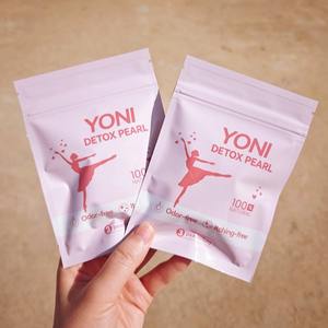 Prof.Ding Qualidade Superior Nova Embalagem Orgânica Herbal Clean Point Cuidado Feminino Vaginal Limpeza Apertando 3 em 1 Yoni Detox Pearl - Product Image 4